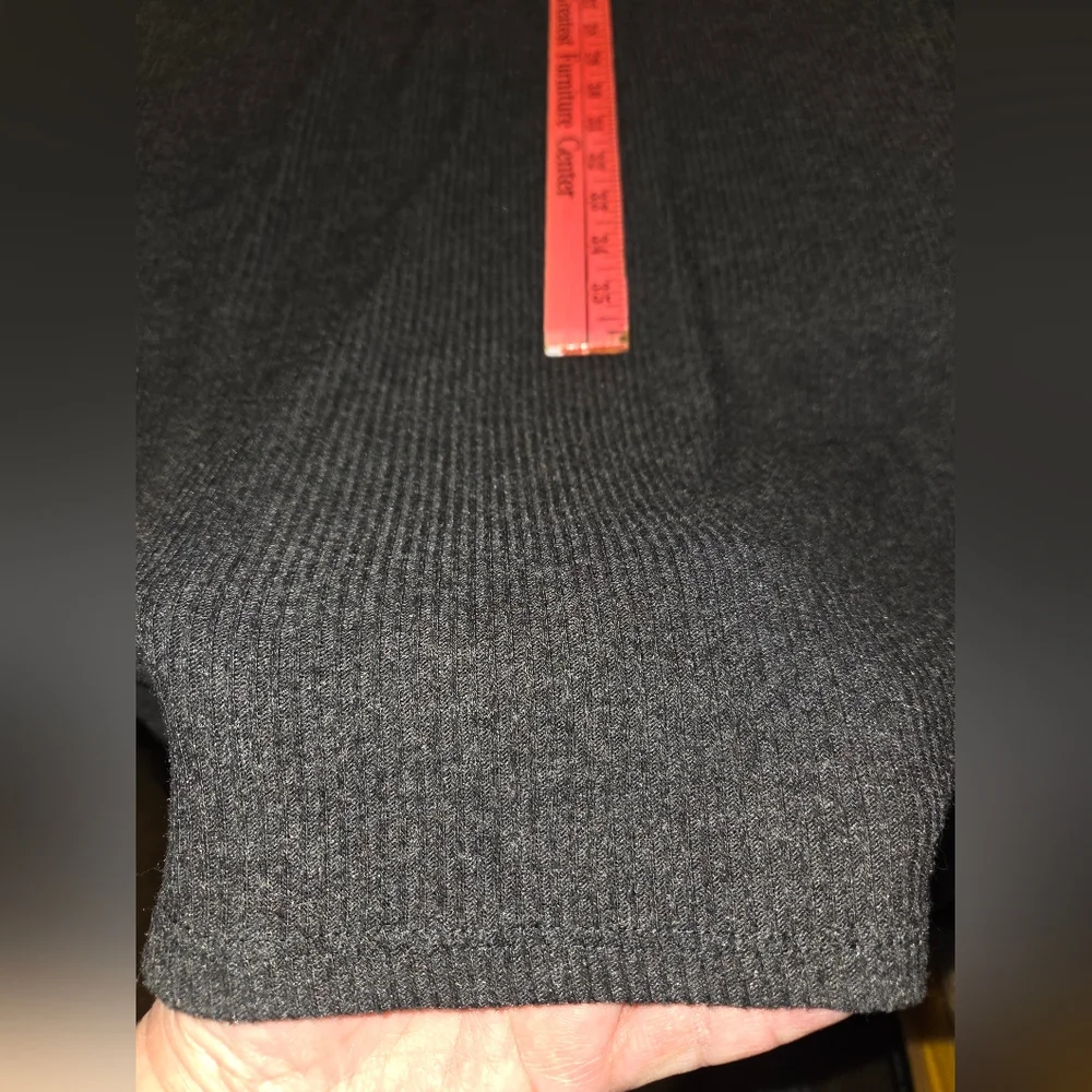 Cozy Charcoal Gray Hooded Robe/Lounger - Picture 8 of 9